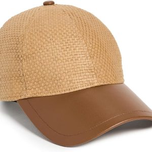 Women's  Straw Baseball Cap