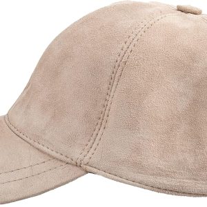 Suede Leather Unisex Baseball Cap