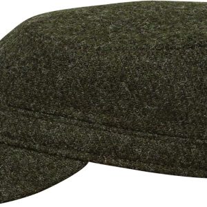 Cap | 100%  Baseball Cap | Warm Winter Patrol Cap with Quilted Lining